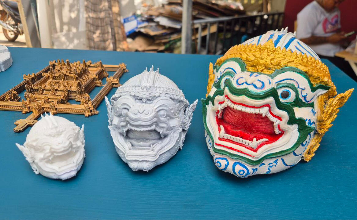 Khmer Guardian Mask